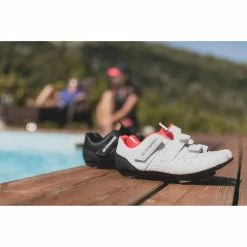 Btwin Road Bike Shoes 500 Pink