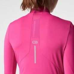 Kalenji Women's Long-Sleeved Zip Shirt Run Dry