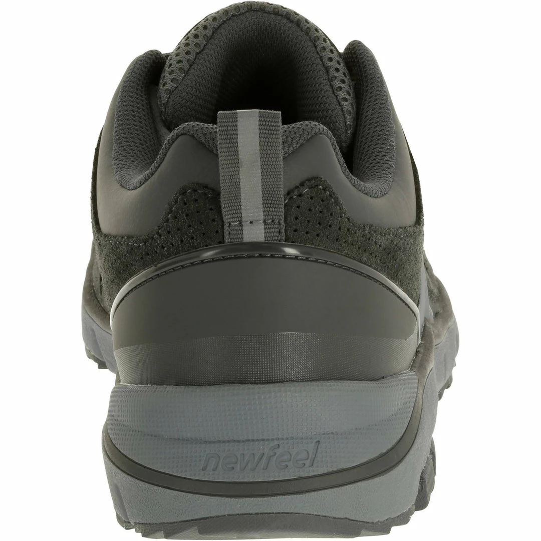 Brand new 💯 Newfeel Men's Power Walking Leather 👞 Shoes HW 540 Gray 💯 4 Newfeel Men's Power Walking Leather Shoes HW 540 Gray