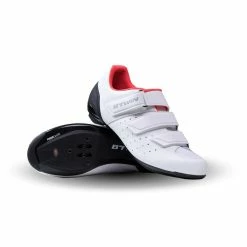 Btwin Road Bike Shoes 500 Pink