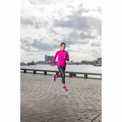 Kalenji Women's Long-Sleeved Zip Shirt Run Dry