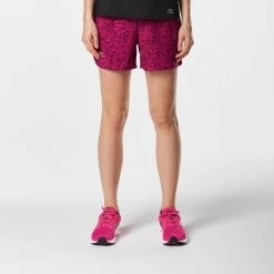 Kalenji RUN DRY WOMEN'S RUNNING SHORTS PURPLE BRUSH