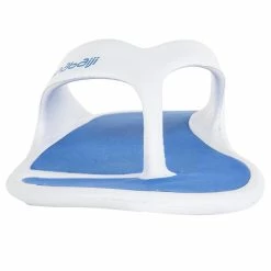 Nabaiji Tongga Pool Flip-Flops - White Blue Triathlon