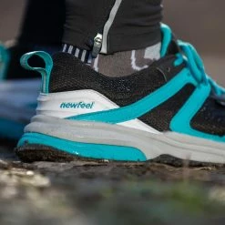 Newfeel Black/blue Propulse Walk 380 Women's Nordic Walking Shoes