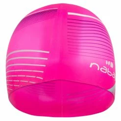 Nabaiji Silicone Swim Cap TERM BLACK