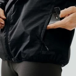 Kalenji Run Rain Running Wind And Rain Jacket - Pebble Grey