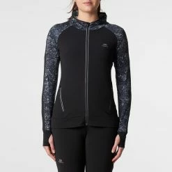 Kalenji Running Jacket Hood Run Warm