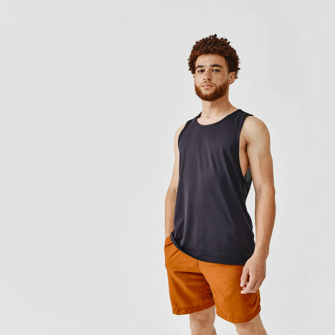 Buy ๐งจ Kalenji Running Breathable Tank Top Dry - Black ๐ฅ 9 Kalenji Running Breathable Tank Top Dry - Black
