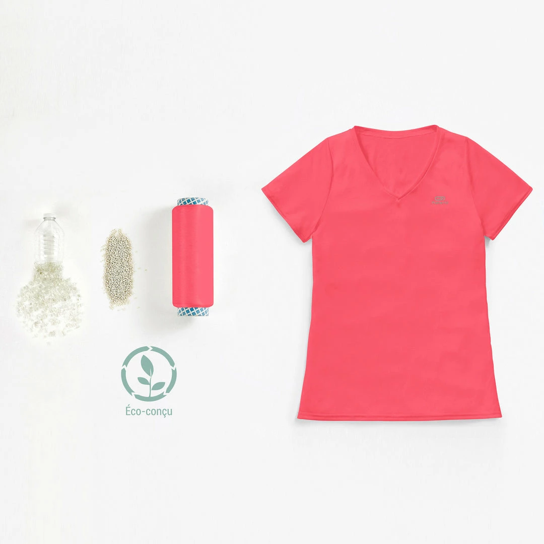 Wholesale 🥰 Kalenji Run Dry+ Breathable Short Sleeve T-Shirt ⭐ 37 Kalenji Run Dry+ Breathable Short Sleeve T-Shirt