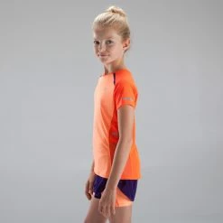 Kalenji Girls' Athletic T-Shirt Kiprun Running