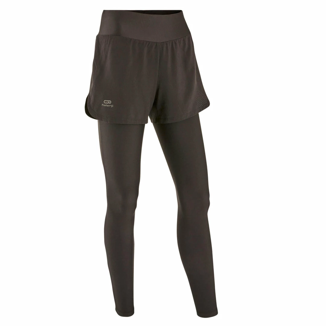 Budget ⭐ Kalenji Run Dry+ 2-in-1 Running Shorts/Tights 🔥 8 Kalenji Run Dry+ 2-in-1 Running Shorts/Tights