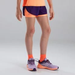 Kalenji Girl's Athletics Shorts Kiprun