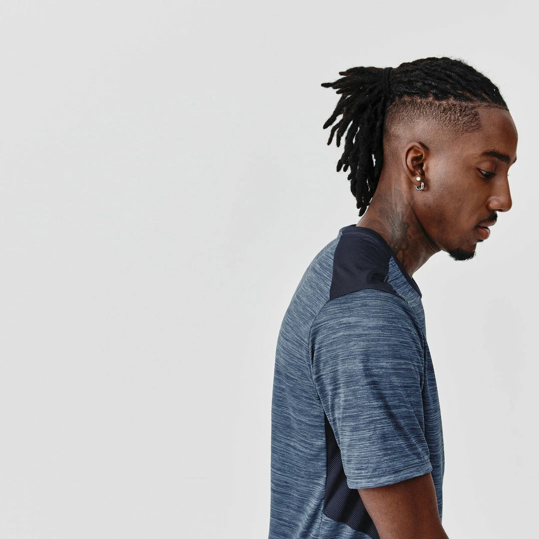 Promo ๐ Kalenji Running Breathable T-Shirt Dry+ - Black ๐ฏ 56 Kalenji Running Breathable T-Shirt Dry+ - Black