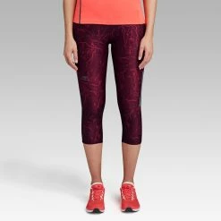 Kalenji Running Cropped Bottoms Run Dry+