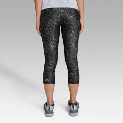 Kalenji Running Cropped Bottoms Run Dry+
