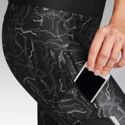 Kalenji Running Cropped Bottoms Run Dry+