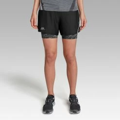 Kalenji Run Dry+ 2-in-1 Running Shorts