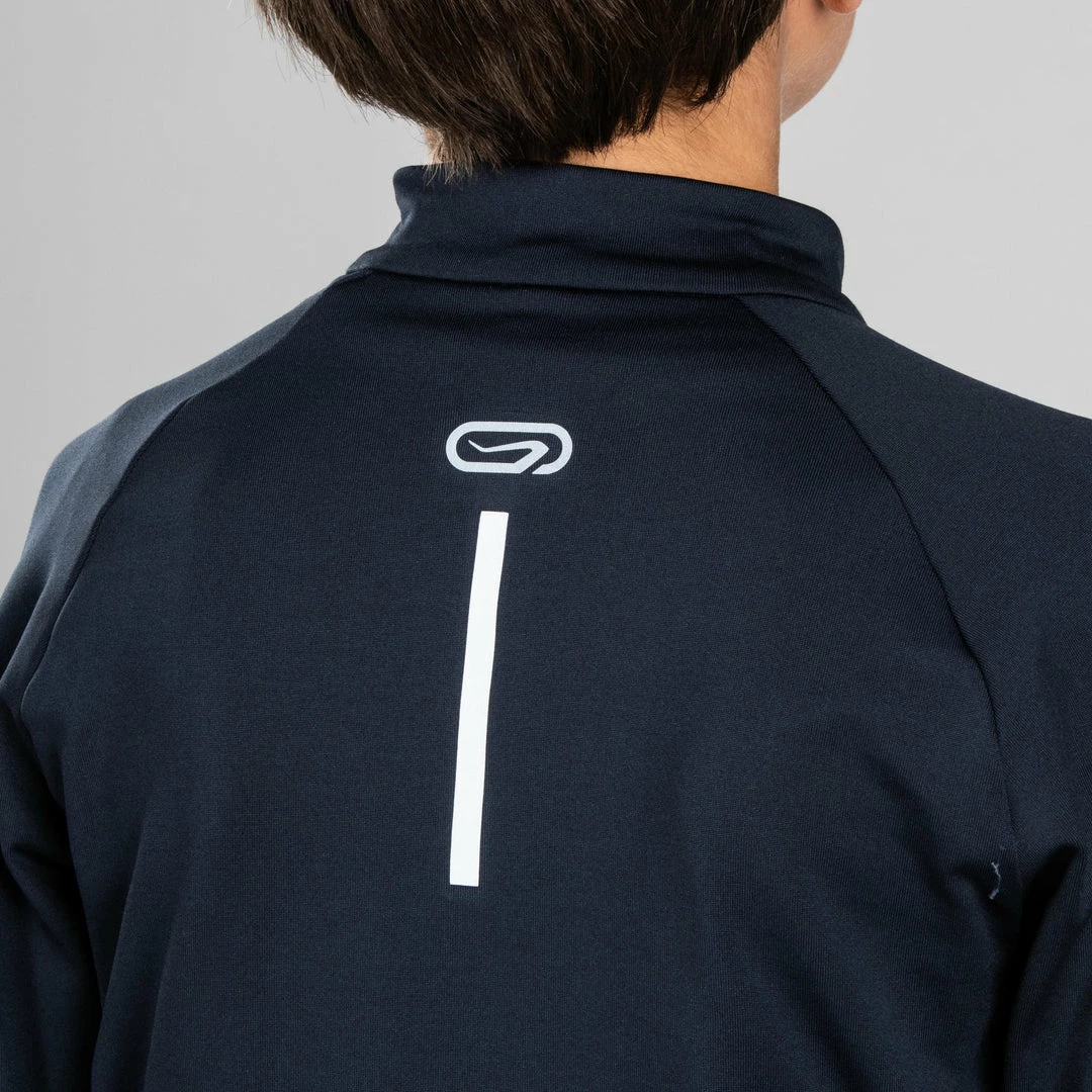 Best deal 👏 Kalenji Essential Long-Sleeved Athletic Jersey Kids' 🥰 5 Kalenji Essential Long-Sleeved Athletic Jersey Kids'