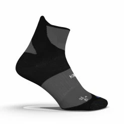 Kiprun RUN900 THICK STRAP RUNNING SOCKS - BLACK