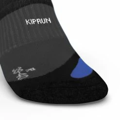 Kiprun RUN900 THICK STRAP RUNNING SOCKS - BLACK