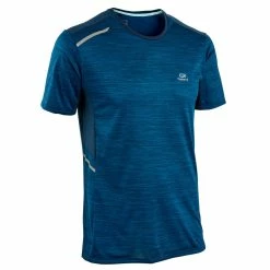 Promo ๐ Kalenji Running Breathable T-Shirt Dry+ - Black ๐ฏ 77 Kalenji Running Breathable T-Shirt Dry+ - Black