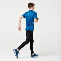 Promo ๐ Kalenji Running Breathable T-Shirt Dry+ - Black ๐ฏ 123 Kalenji Running Breathable T-Shirt Dry+ - Black