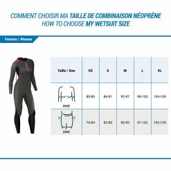 Triathlon Aptonia SD, Neoprene Swimming Wetsuit, Women's