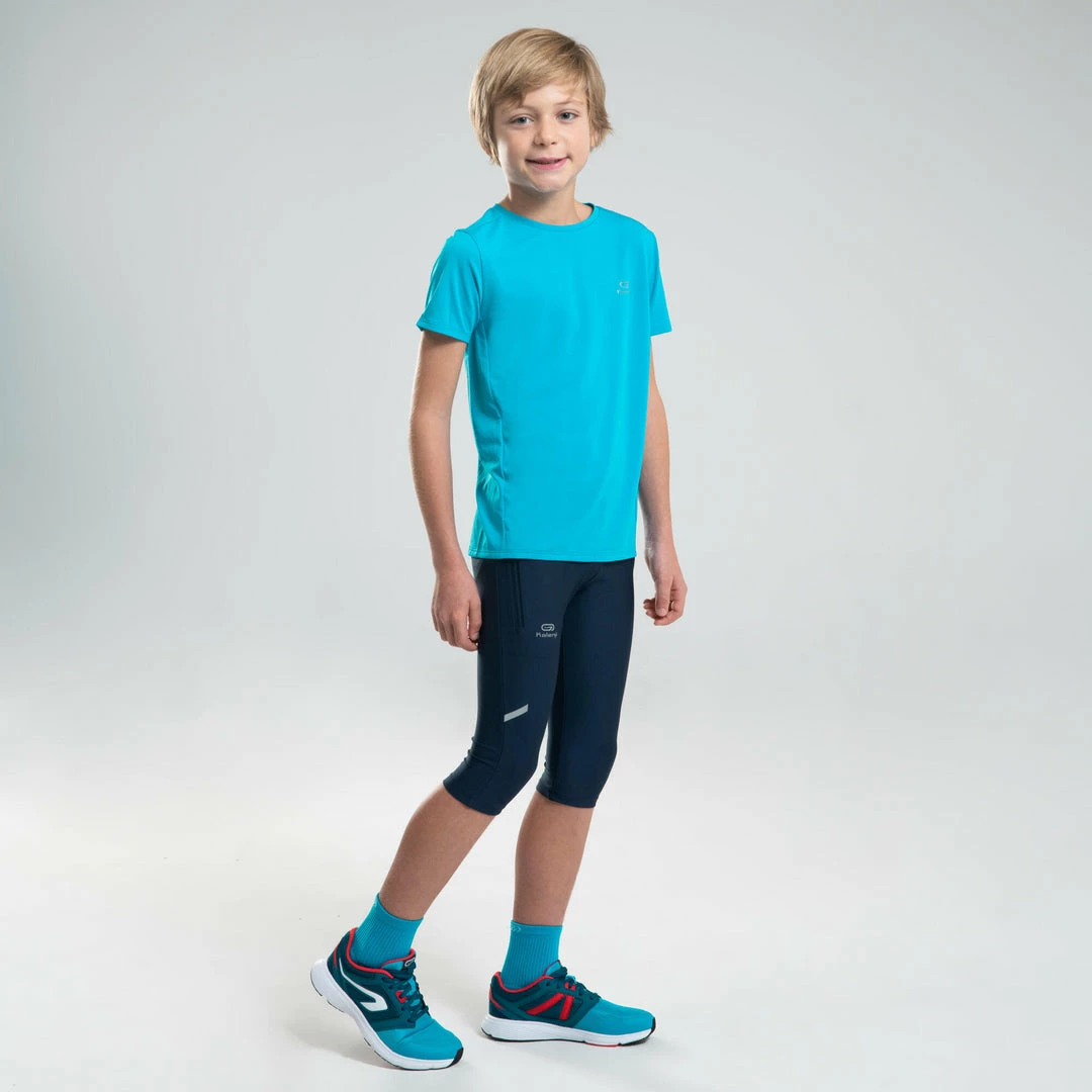 Buy ๐ Kiprun Kalenji AT100 Cropped Athletics Pants Kids' ๐ 6 Kiprun Kalenji AT100 Cropped Athletics Pants Kids'