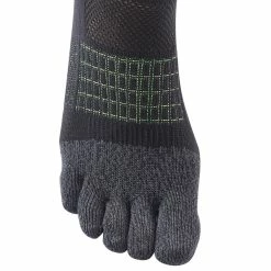 Kiprun RUNNING 5-FINGER SOCKS - BLACK/YELLOW