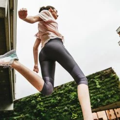 Kalenji Run Dry+ Feel Cropped Running Pants