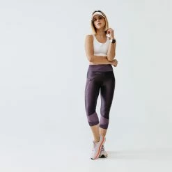 Kalenji Run Dry+ Feel Cropped Running Pants