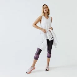 Kalenji Run Dry+ Feel Cropped Running Pants