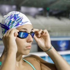 Nabaiji Silicone Swim Cap TERM BLACK