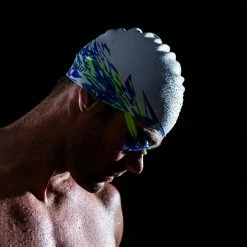 Nabaiji Silicone Swim Cap TERM BLACK