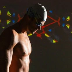 Nabaiji Silicone Swim Cap TERM BLACK