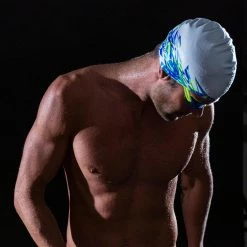 Nabaiji Silicone Swim Cap TERM BLACK