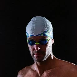 Nabaiji Silicone Swim Cap TERM BLACK