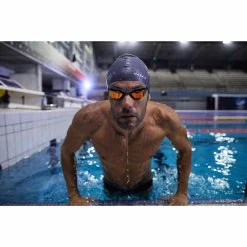 Nabaiji Silicone Swim Cap TERM BLACK