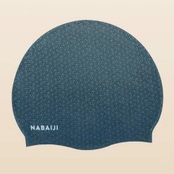 Nabaiji Silicone Swim Cap TERM BLACK