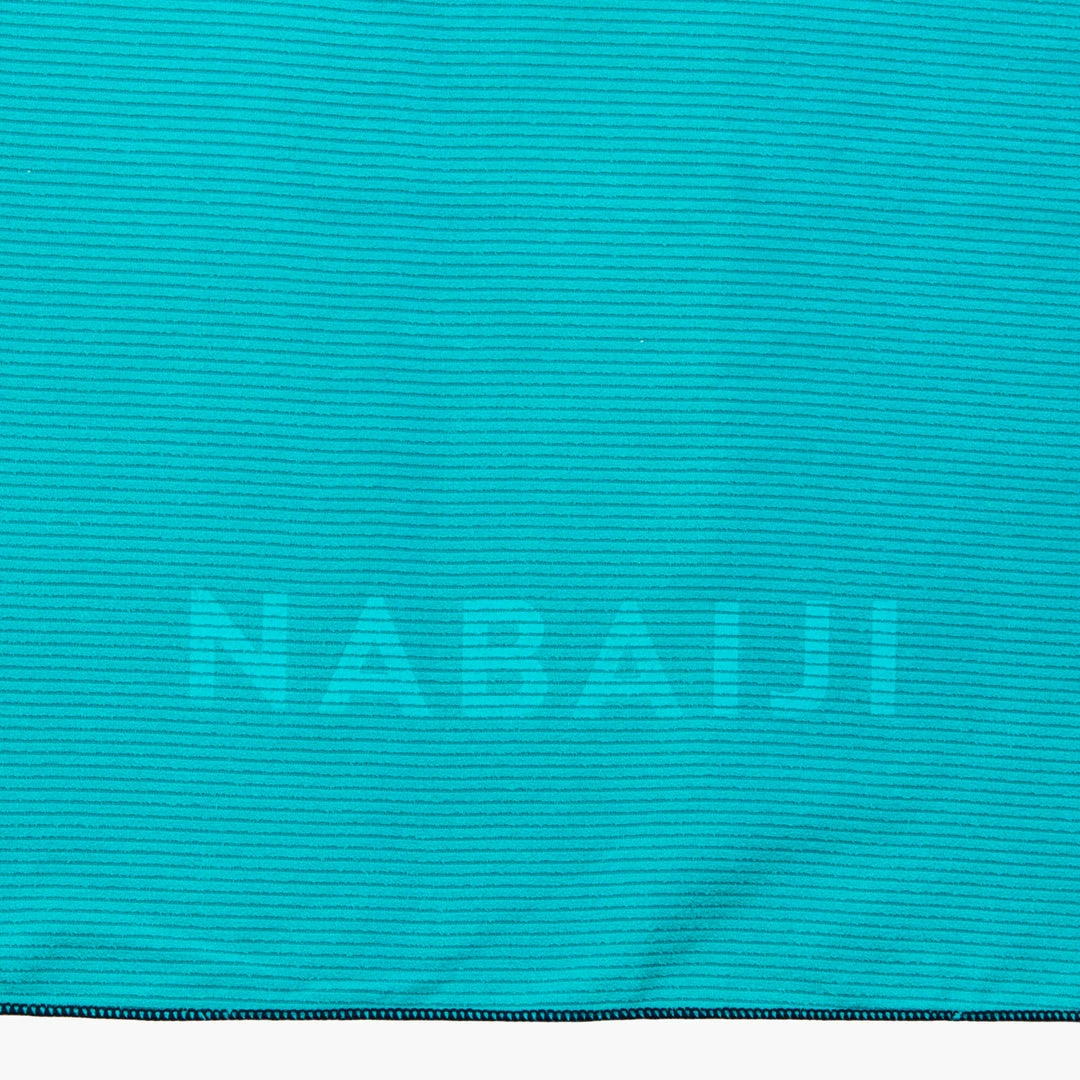 Promo 🎁 Nabaiji Swimming Microfibre Towel Size L 80 X 130 Cm - Dark Orange Striped Triathlon 🎁 8 Nabaiji Swimming Microfibre Towel Size L 80 X 130 Cm - Dark Orange Striped Triathlon