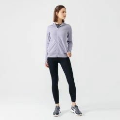 Kalenji Run Warm Breathable Running Jacket With Hoodie