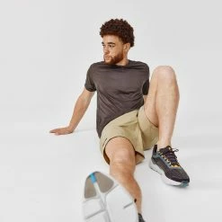 Promo ๐ Kalenji Running Breathable T-Shirt Dry+ - Black ๐ฏ 109 Kalenji Running Breathable T-Shirt Dry+ - Black