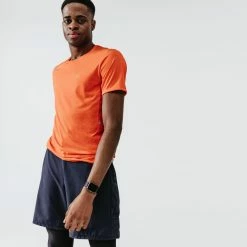 Promo ๐ Kalenji Running Breathable T-Shirt Dry+ - Black ๐ฏ 83 Kalenji Running Breathable T-Shirt Dry+ - Black