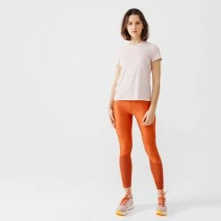 Kalenji Soft Breathable Running T-Shirt - Khaki