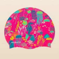 Nabaiji Silicone Swim Cap TERM BLACK