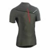 Evadict Short Sleeve Zip Trail Running T-Shirt
