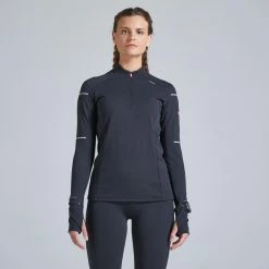 Kiprun Warm Light Long Sleeve Winter Running T-Shirt