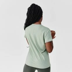 Kalenji Soft Breathable Running T-Shirt - Khaki