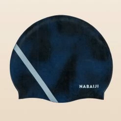 Nabaiji Silicone Swim Cap TERM BLACK