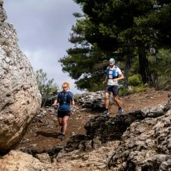 Evadict Short Sleeve Zip Trail Running T-Shirt